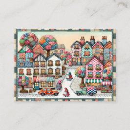 Affärskortet Quilting Visitkort