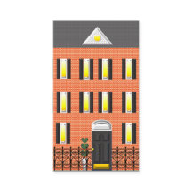 Affärskortet Realtor Brick Townhouse Photo