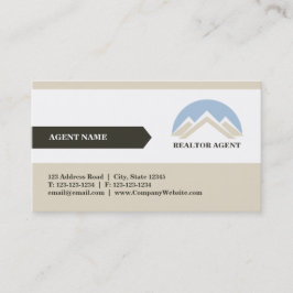 Affärskortet Realtor Professionell Visitkort