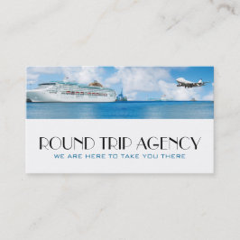 Affärskortet Resebyrå Agent Vacation Visitkort