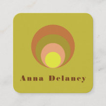 Affärskortet Retro Inspired