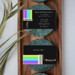 Affärskortet Rolling Painters Visitkort