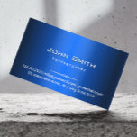 Affärskortet Royal Blue Metall Photograf Visitkort<br><div class="desc">Royal Blue Metall Photograf Affärskort.</div>