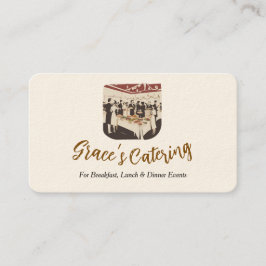 Affärskortet Rustic Catering Visitkort