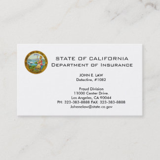 Affärskortet Simple White LEO Visitkort