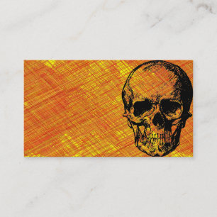 Affärskortet Skull Visitkort