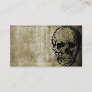 Affärskortet Skull Visitkort