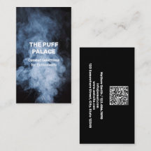 Affärskortet Smoke Shop QR