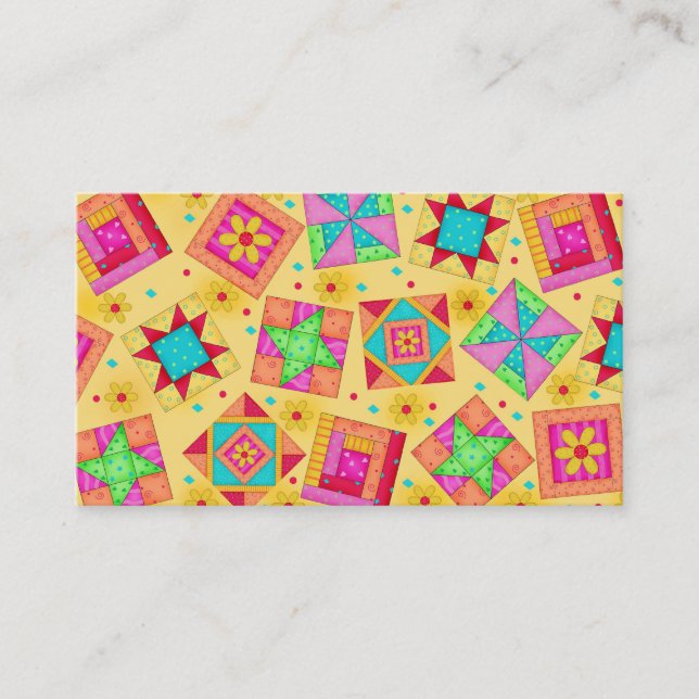 Affärskortet Snabbteckning på Gultens bakgrund Visitkort (Framsida)