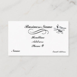 Affärskortet snyggt visitkort