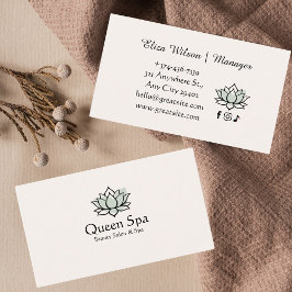 Affärskortet Soothing Sage Visitkort