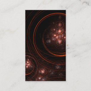 Affärskortet Starlight Abstrakt Art Visitkort