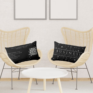 Affärskortet Starlight Black Lumbarkudde