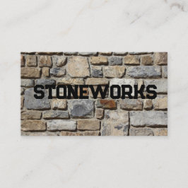 AFFÄRSKORTET STONEWORKS VISITKORT