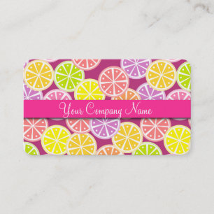 Affärskortet Summer Lollipop Candy Shop Bakery Visitkort