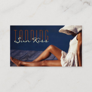 Affärskortet Tanning, Salon, Beauty, Cosmetology Visitkort
