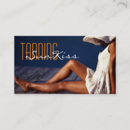 Affärskortet Tanning Salon Spa Visitkort