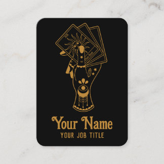 Affärskortet Tarot Card-läsare Visitkort