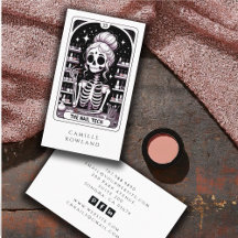Affärskortet Tarot Nail Technician