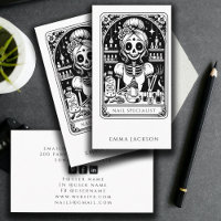Affärskortet Tarot Nail Technician