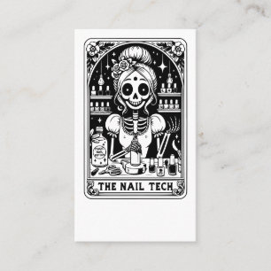 Affärskortet Tarot Nail Technician Visitkort