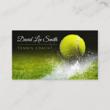 Affärskortet Tennis Coach