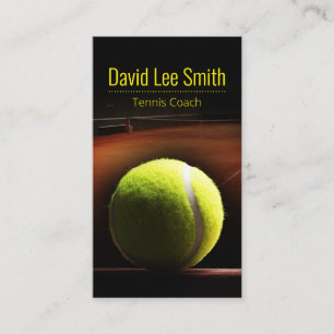 Affärskortet Tennis Coach Visitkort