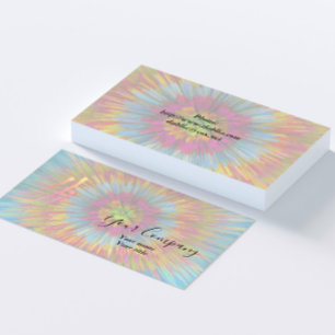 Affärskortet Tie-dye Blast Visitkort