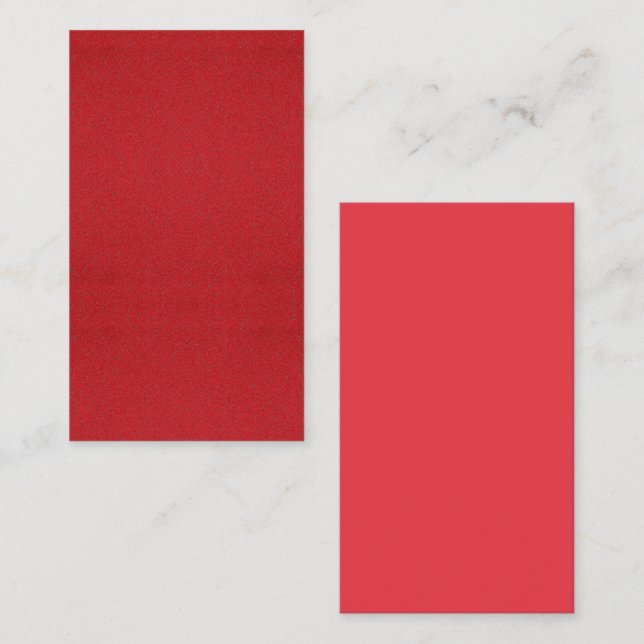 Affärskortet Tomato Red Noise Effect - Anpassa Visitkort (Fram/baksida)