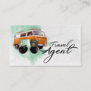 Affärskortet Travel Agent Visitkort