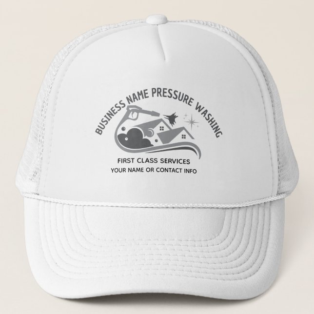 Affärskortet Tvätta energisparfönster för Tvättat  Keps (Framsida)