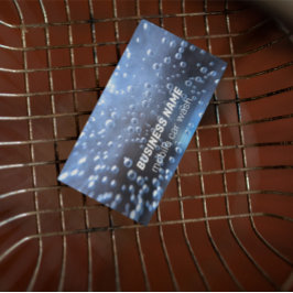 Affärskortet Tvätta i Mobile Car Visitkort