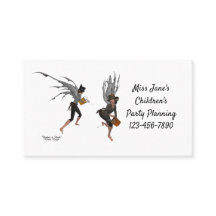 Affärskortet Twin Boy Rain Älvors