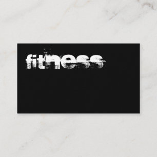 Affärskortet Ultratunn Trendig Fitness Sport Visitkort