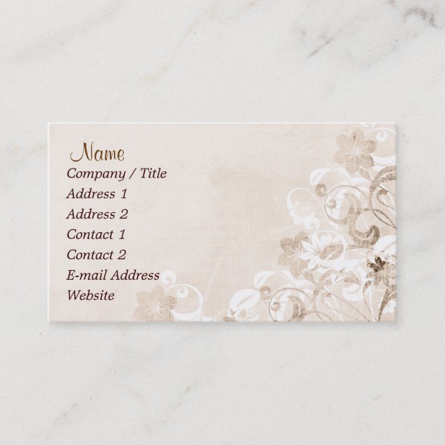 Affärskortet Urban Garden Visitkort (Framsida)