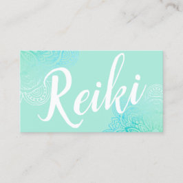 Affärskortet Usui Reiki Practitioner/Instruktör Visitkort