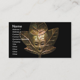 Affärskortet Venetian Mask Visitkort