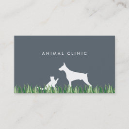 Affärskortet Veterinär Cat & Hund ı Visitkort