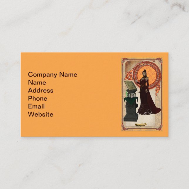 Affärskortet Viktkort Visitkort (Framsida)