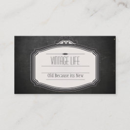 Affärskortet Vintage Visitkort