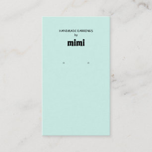 Affärskortet Visning för avläsning av grönt Visitkort