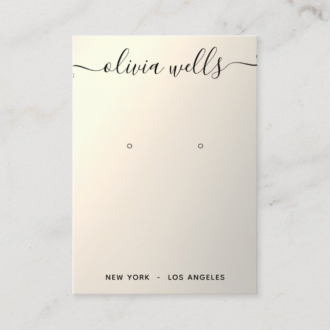 Affärskortet Visning för  för  av övertoningsskrip Visitkort (Framsida)