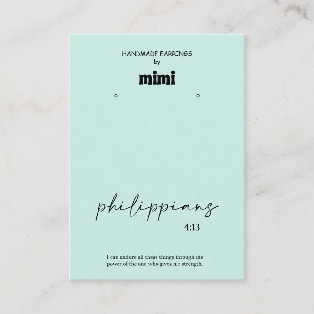 Affärskortet Visning för grönt av versaler Visitkort (Framsida)