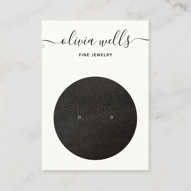 Affärskortet Visning för svartvit avläsning av skr Visitkort (Framsida)