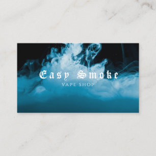 Affärskortet Winter Smoke Vape Shop Visitkort