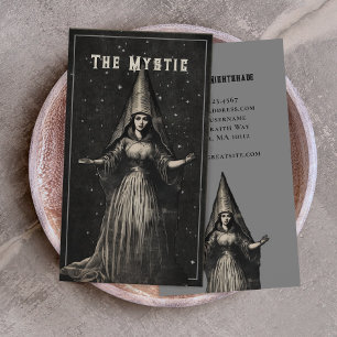 Affärskortet Witch eller Mystic Visitkort