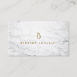 AFFÄRSKORTET WITE MARBLE INSIDA DESIGNER VISITKORT