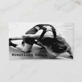 Affärskortet Wrestling Coach Visitkort