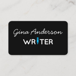 Affärskortet Writer Visitkort