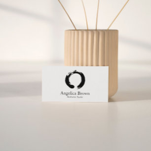 Affärskortet Zen Circle Meditation Visitkort